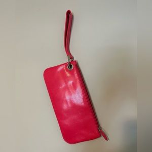 Pink wristlet